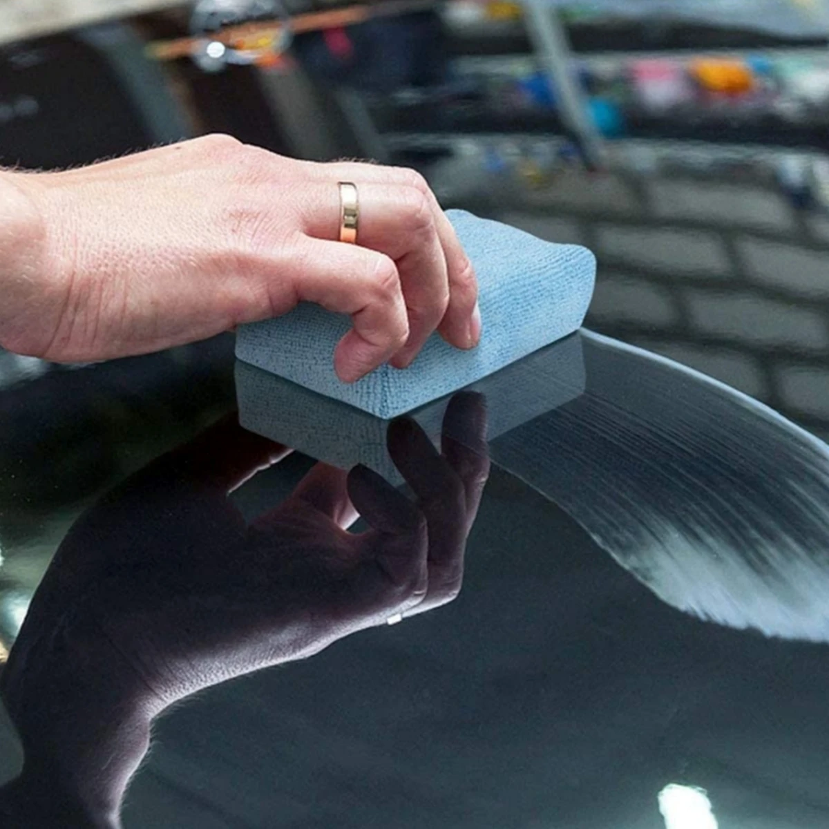 Car Wax Polishing Pad - 8 pezzi di tamponi applicatori in