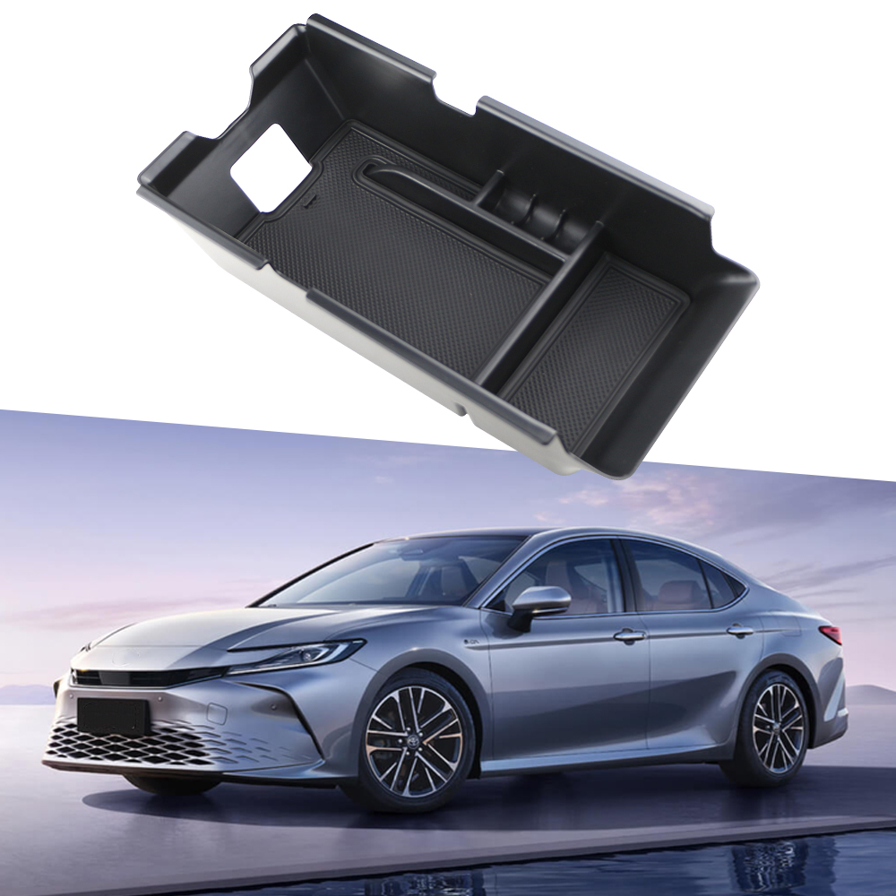 Car Accessories Essentials - Vassoio portaoggetti per bracciolo auto per