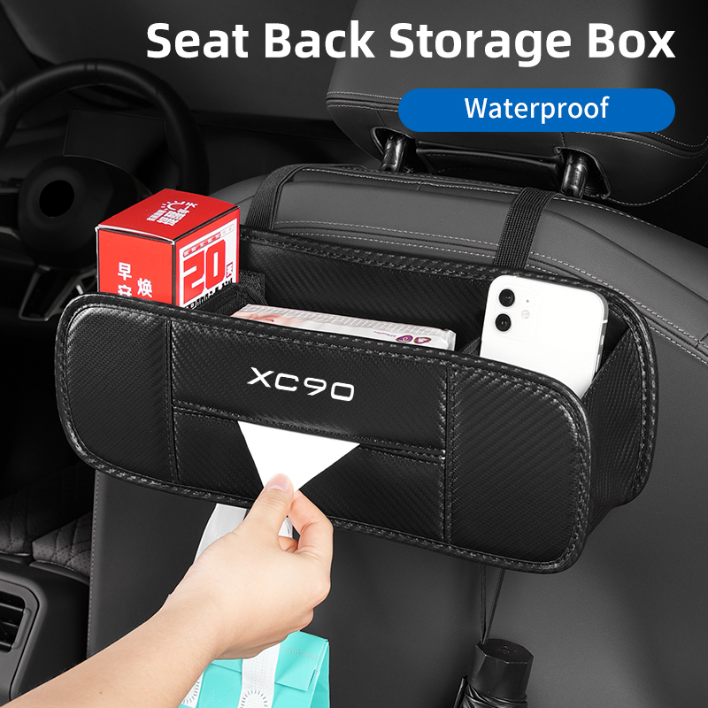 Volvo Car Accessories Xc90 - Scatola Porta Fazzoletti Impermeabile per Sedile