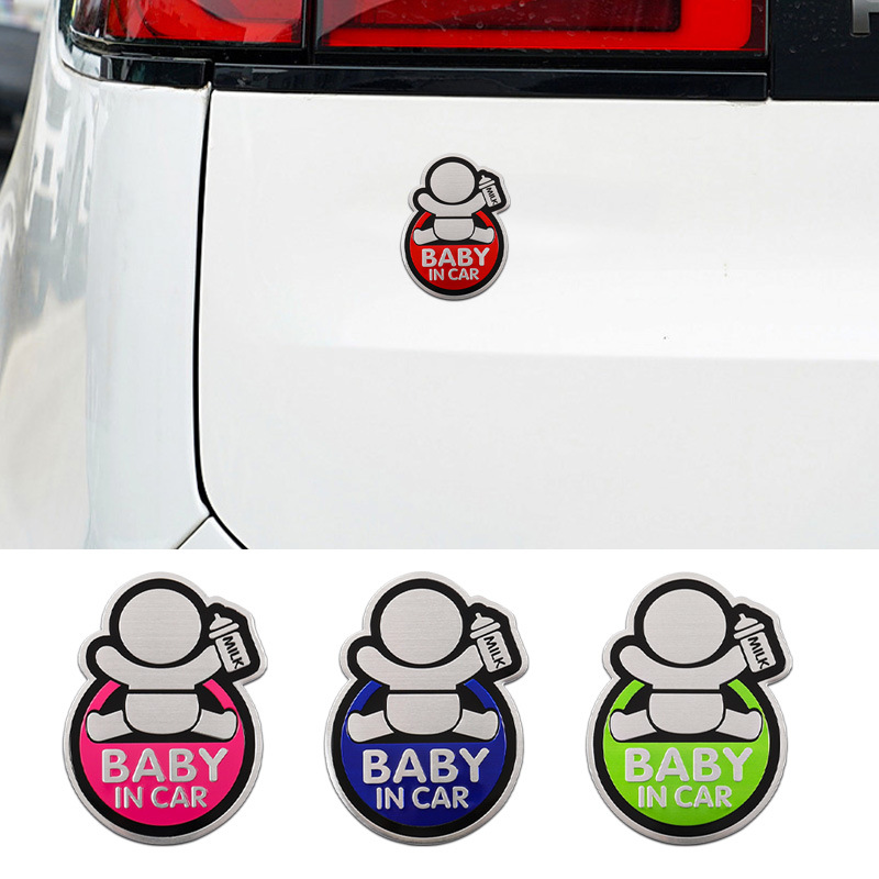 Car Accessories For Baby - Adesivi per auto in lega di