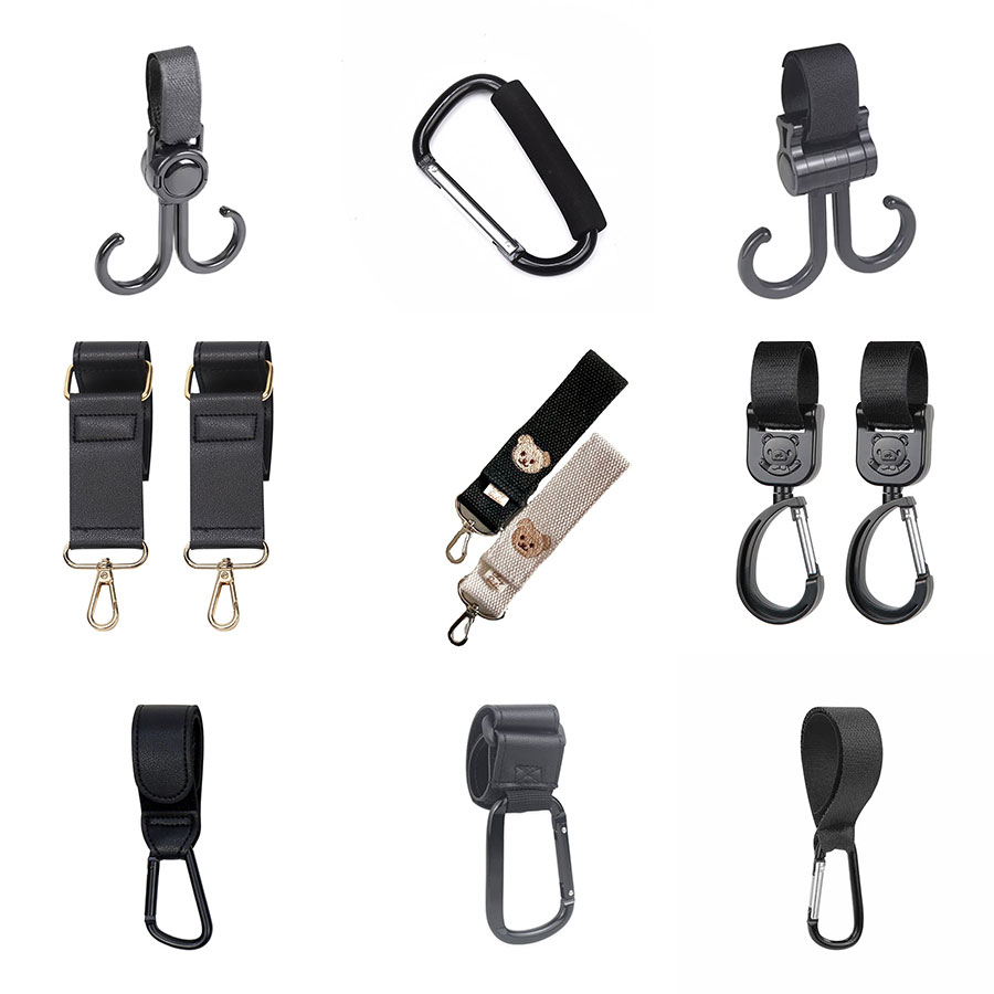 Car Accessories For Baby - 1/2 pezzi gancio per passeggino passeggino