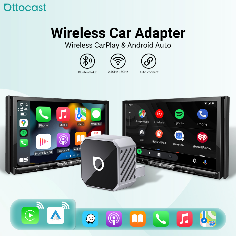 Car Accessories Youtube - Adattatore Wireless OTTOCAST Mini Pro per