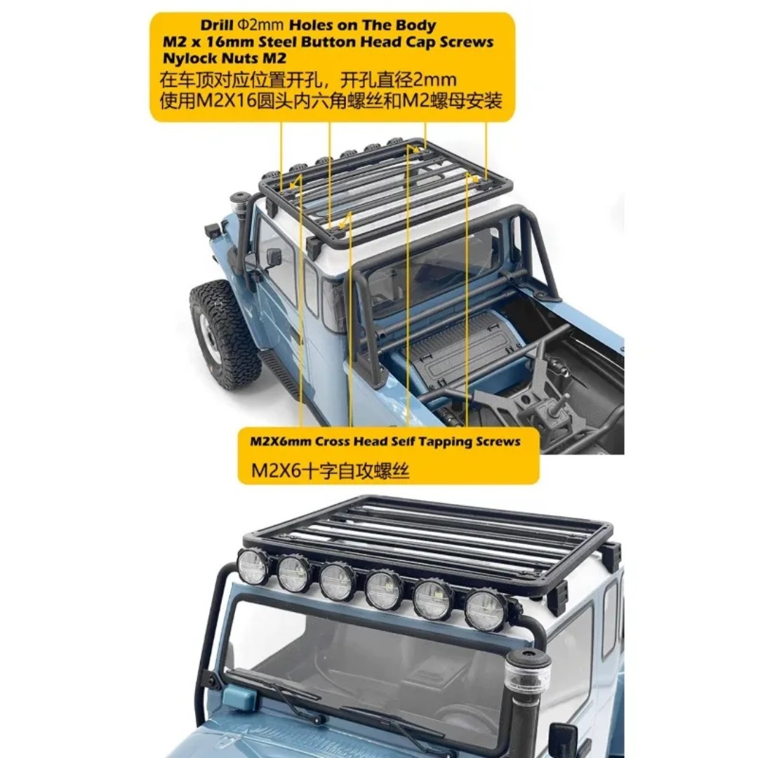 Kit di Modifica Personalizzato - Car Accessories Roof Rack recensione e prezzo