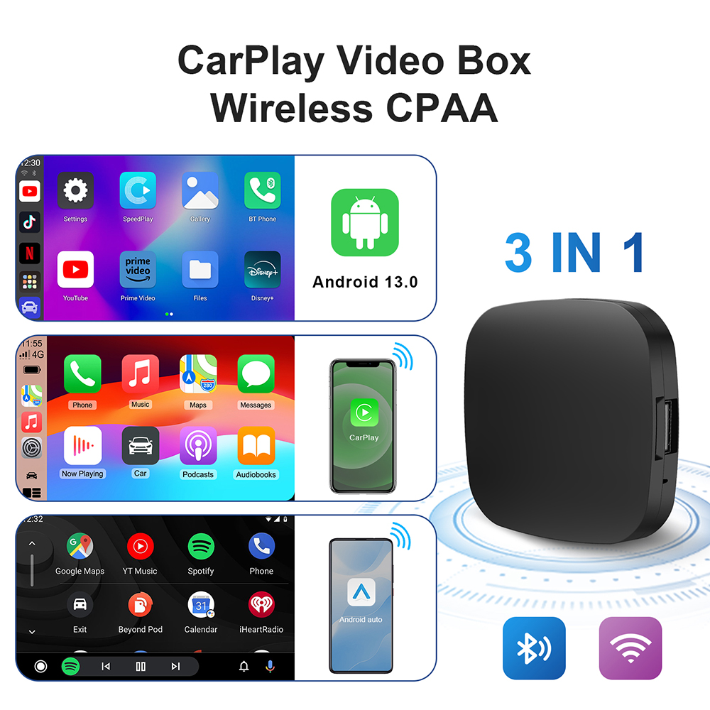 Nuovo 3 in 1 Wireless Carplay  - Car Accessories Youtube recensione e prezzo