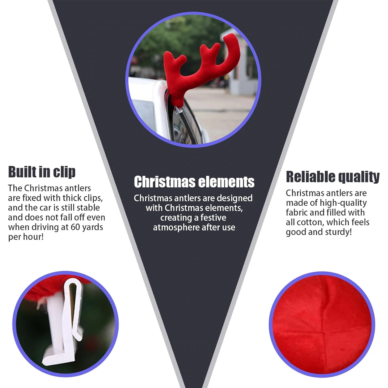Luci natalizie per auto con co - Car Accessories Xmas recensione e prezzo
