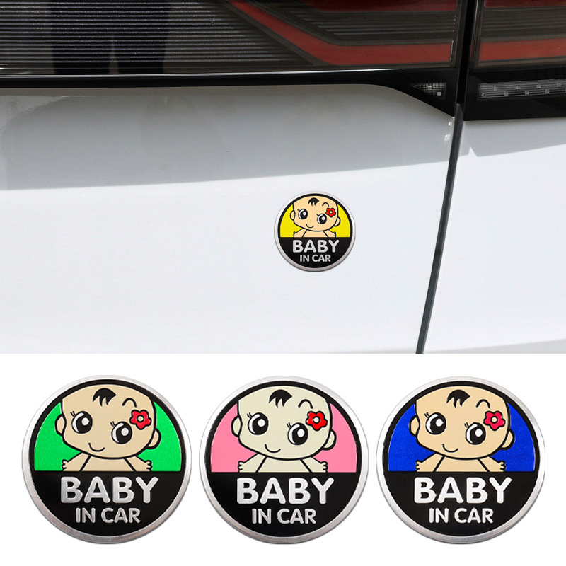 Adesivi per auto in lega di al - Car Accessories For Baby recensione e prezzo