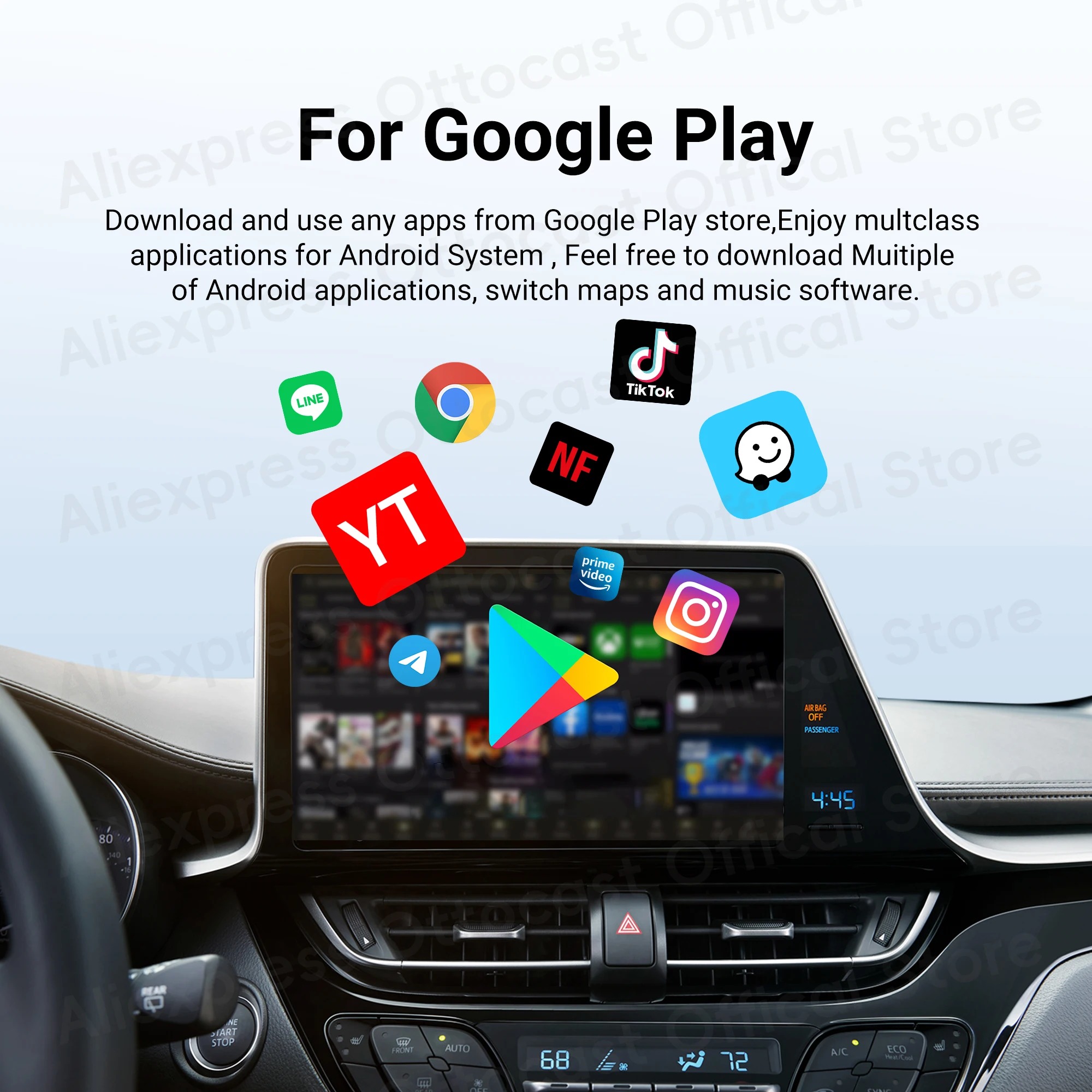 OTTOCAST Nuovo P3 Lite OttoAiB - Car Accessories Youtube recensione e prezzo