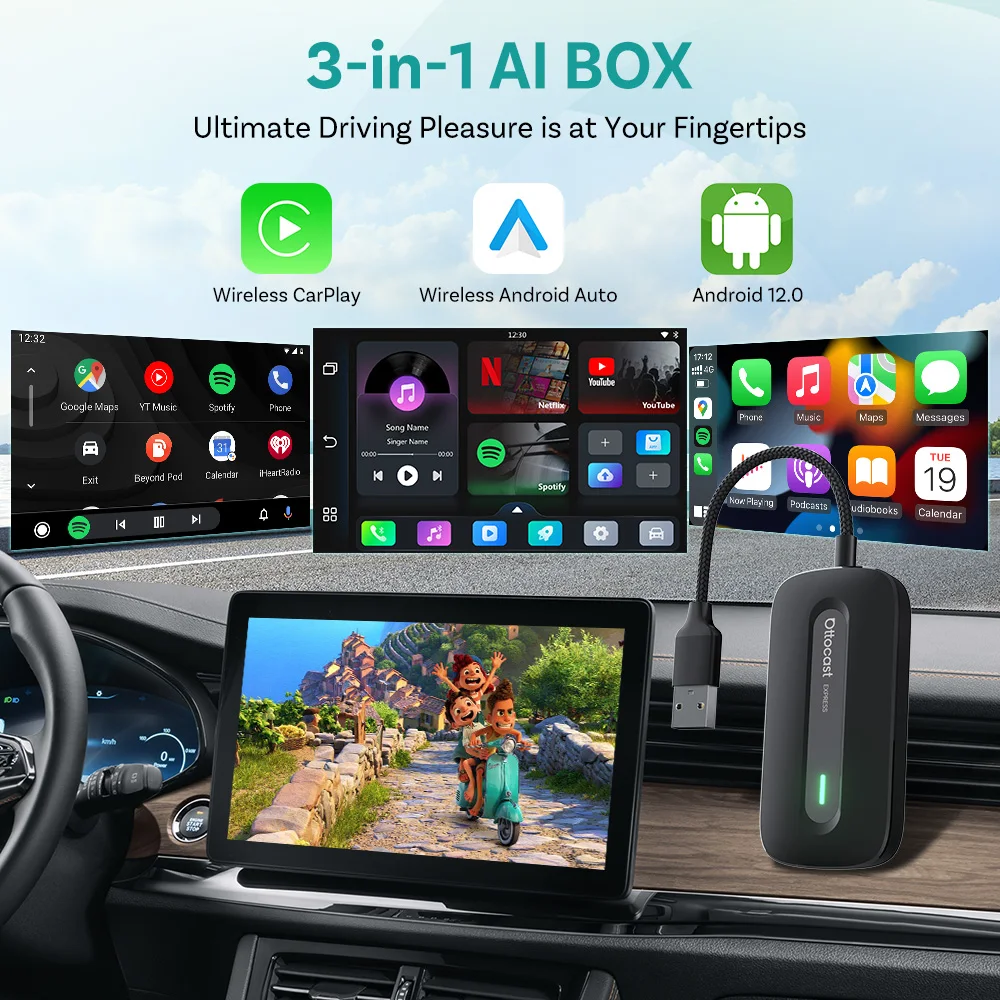 OTTOCAST Play2Video Express Wi - Car Accessories Youtube recensione e prezzo