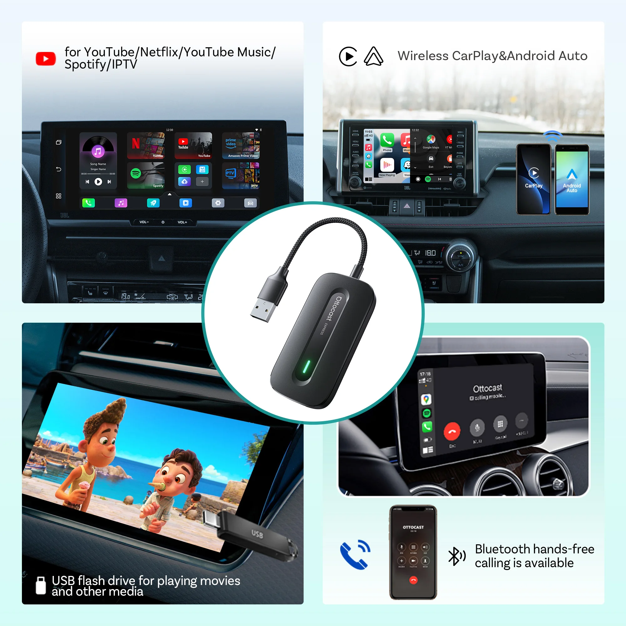 OTTOCAST Play2Video Express Wi - Car Accessories Youtube recensione e prezzo