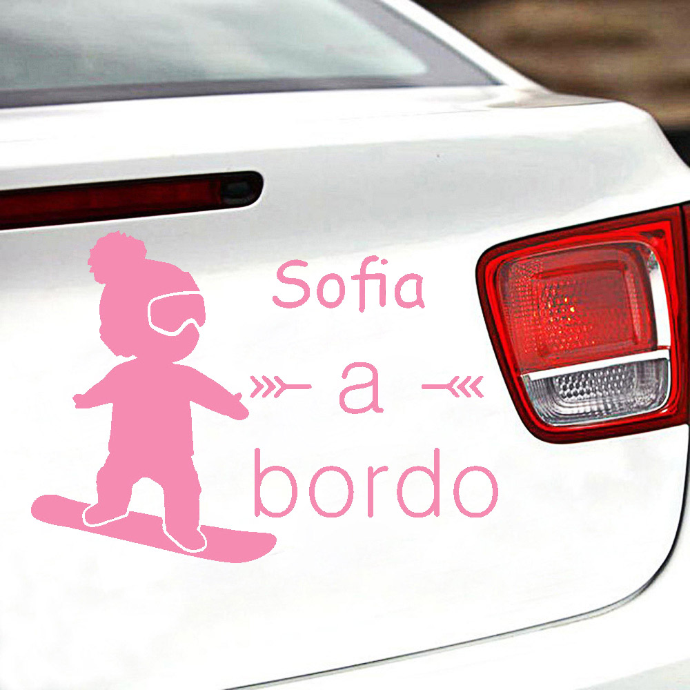 1pc vinile bambino a bordo col - Car Accessories For Baby recensione e prezzo