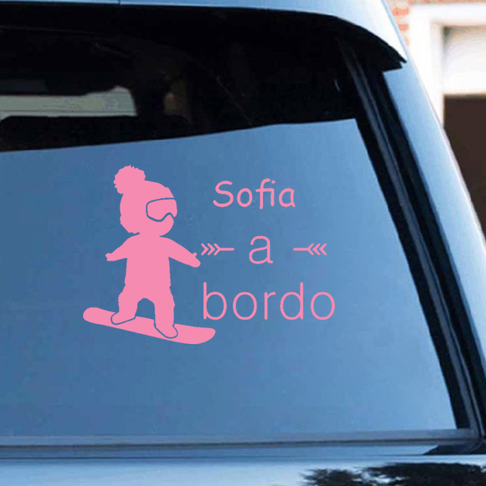 1pc vinile bambino a bordo col - Car Accessories For Baby recensione e prezzo