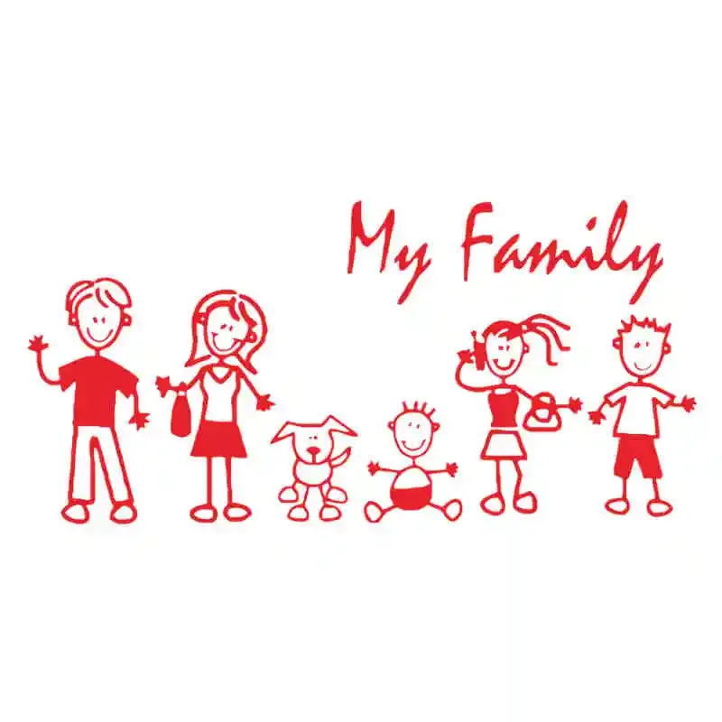 Adesivo per auto Famiglia Stic - Car Accessories For Baby recensione e prezzo