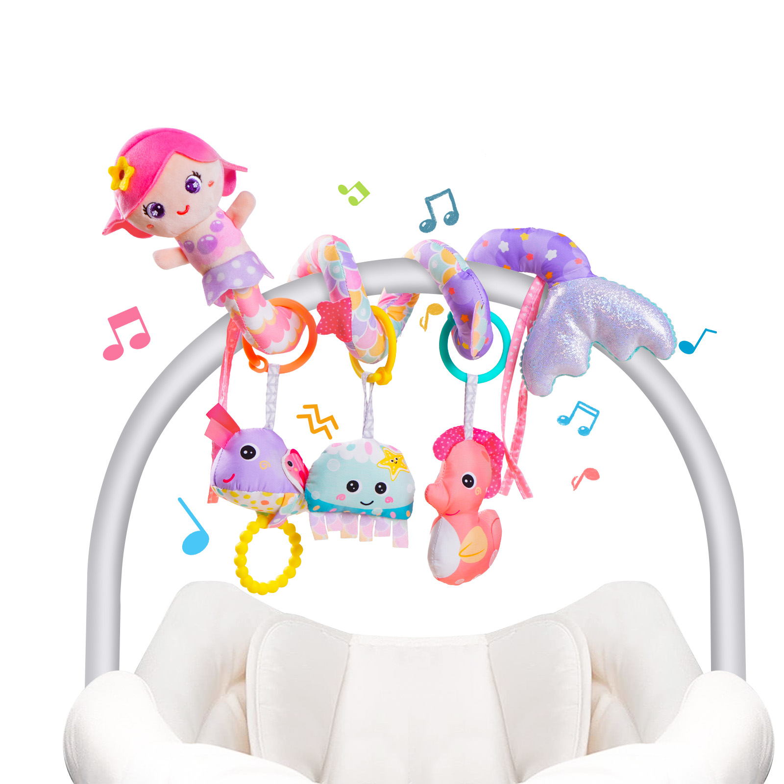 Giocattoli a Spirale per Seggi - Car Accessories For Baby recensione e prezzo