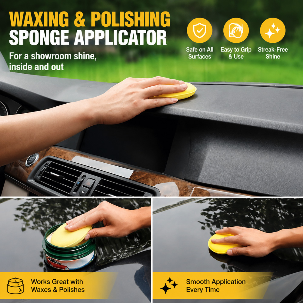 Kit da 12 pezzi di tamponi app - Car Wax Polishing Pad recensione e prezzo